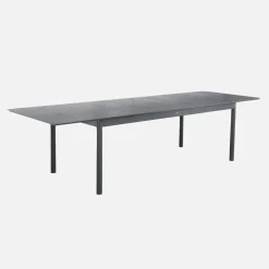 8-seater aluminium extendable garden table