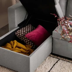 3-seater compact reversible corner sofa bed