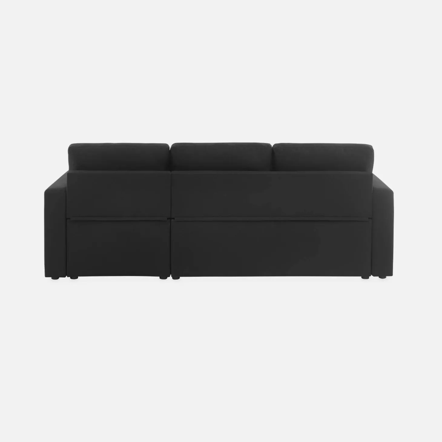 3-seater compact reversible corner sofa bed