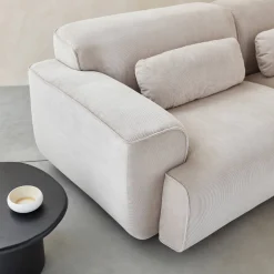 3-seater corduroy sofa