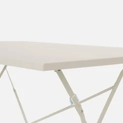 4-seater folding metal bistro garden table