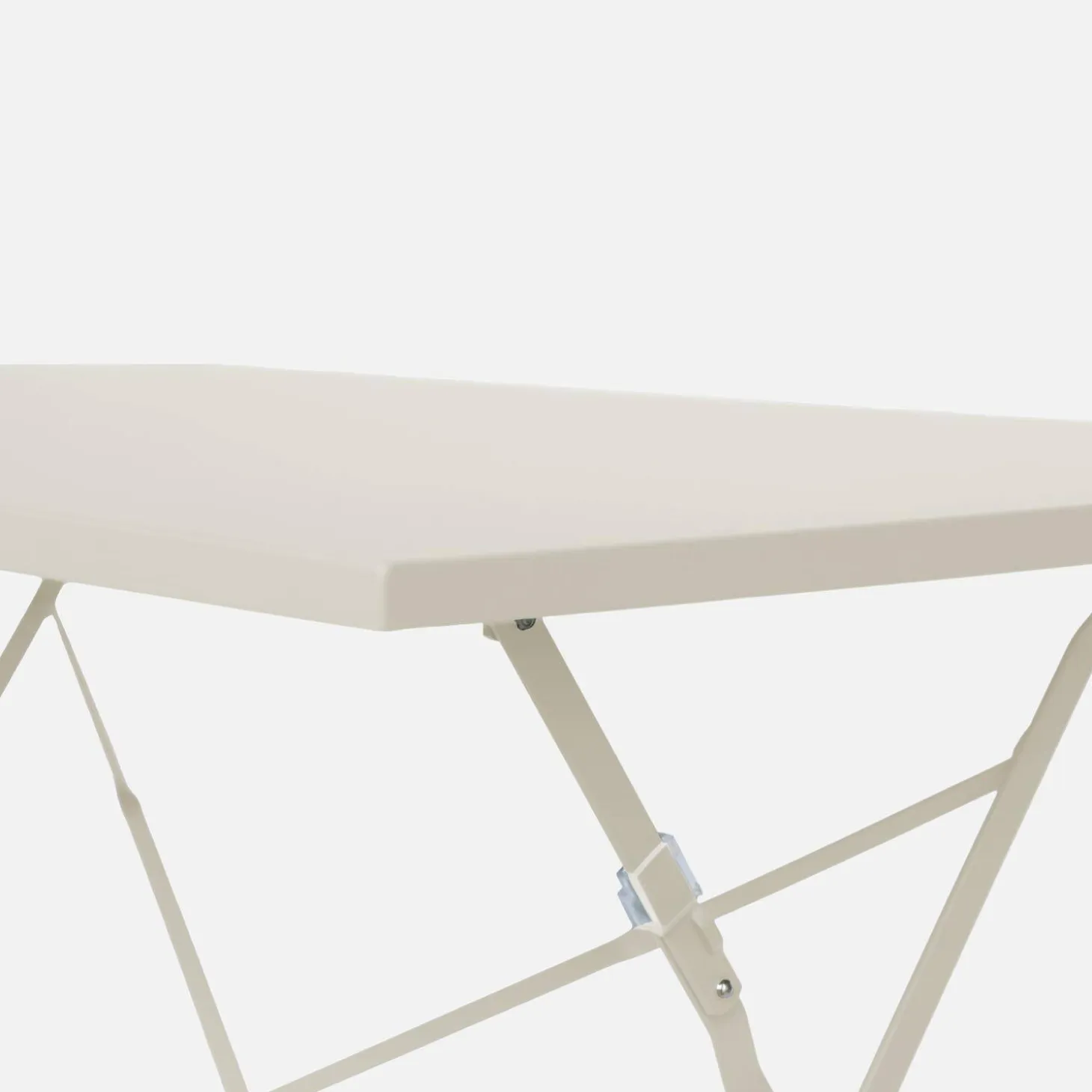 4-seater folding metal bistro garden table