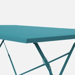 4-seater folding metal bistro garden table