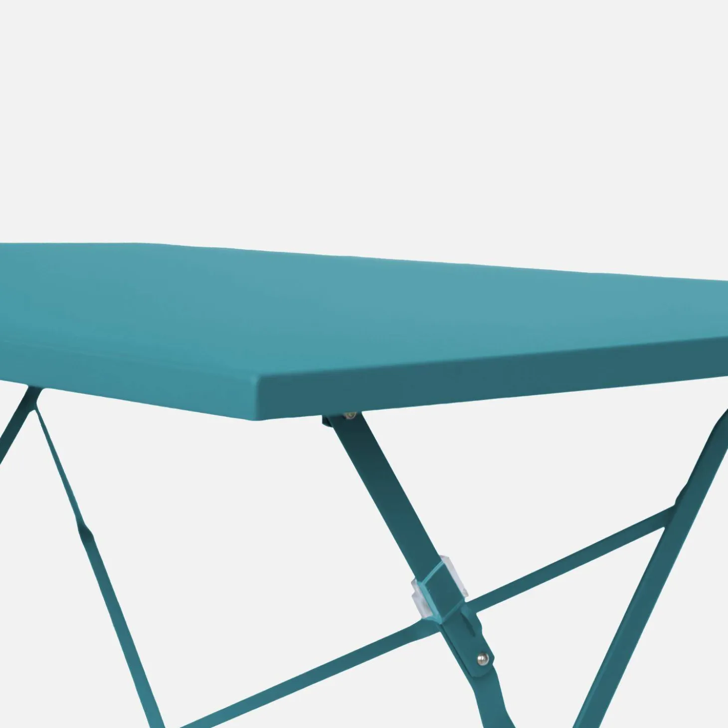 4-seater folding metal bistro garden table
