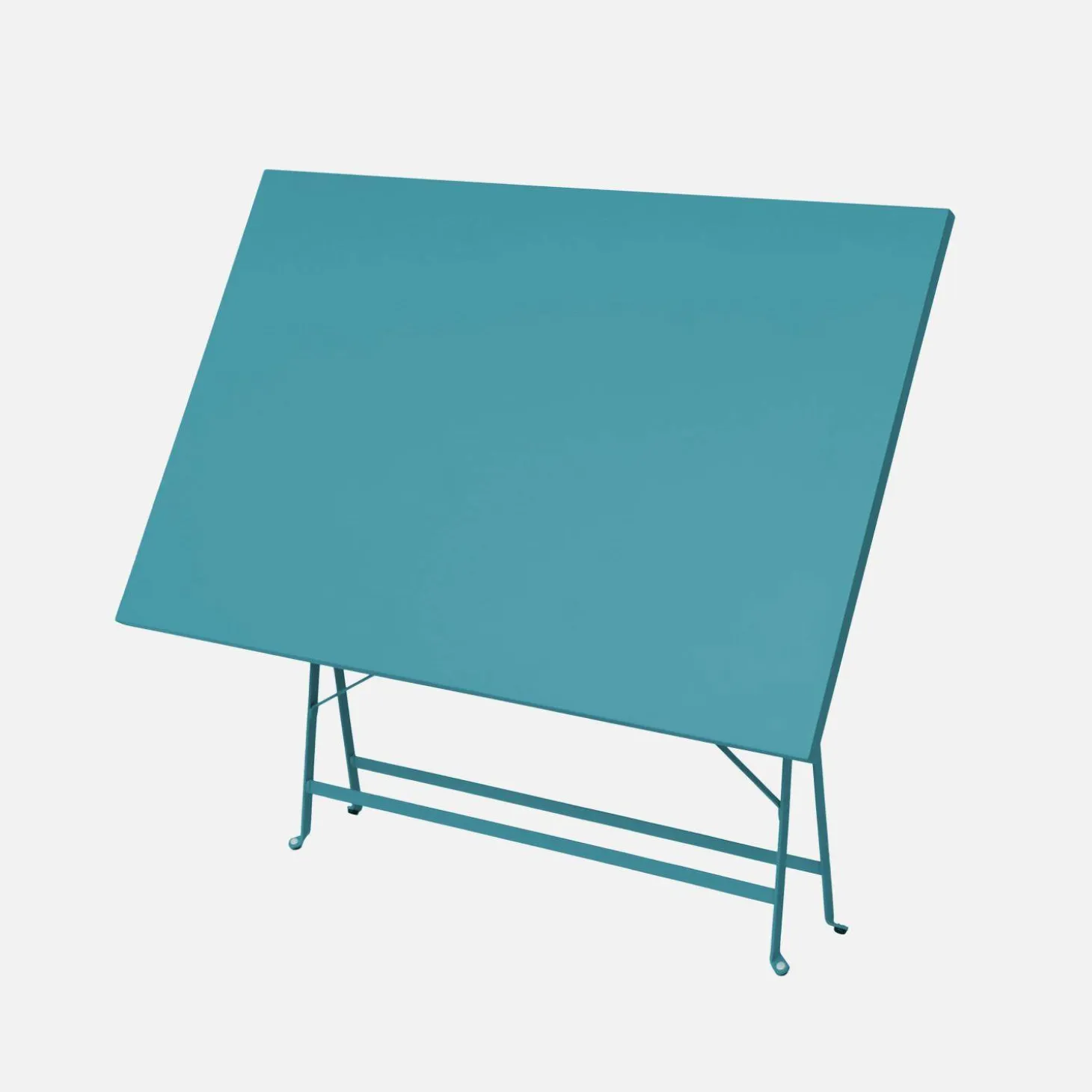 4-seater folding metal bistro garden table