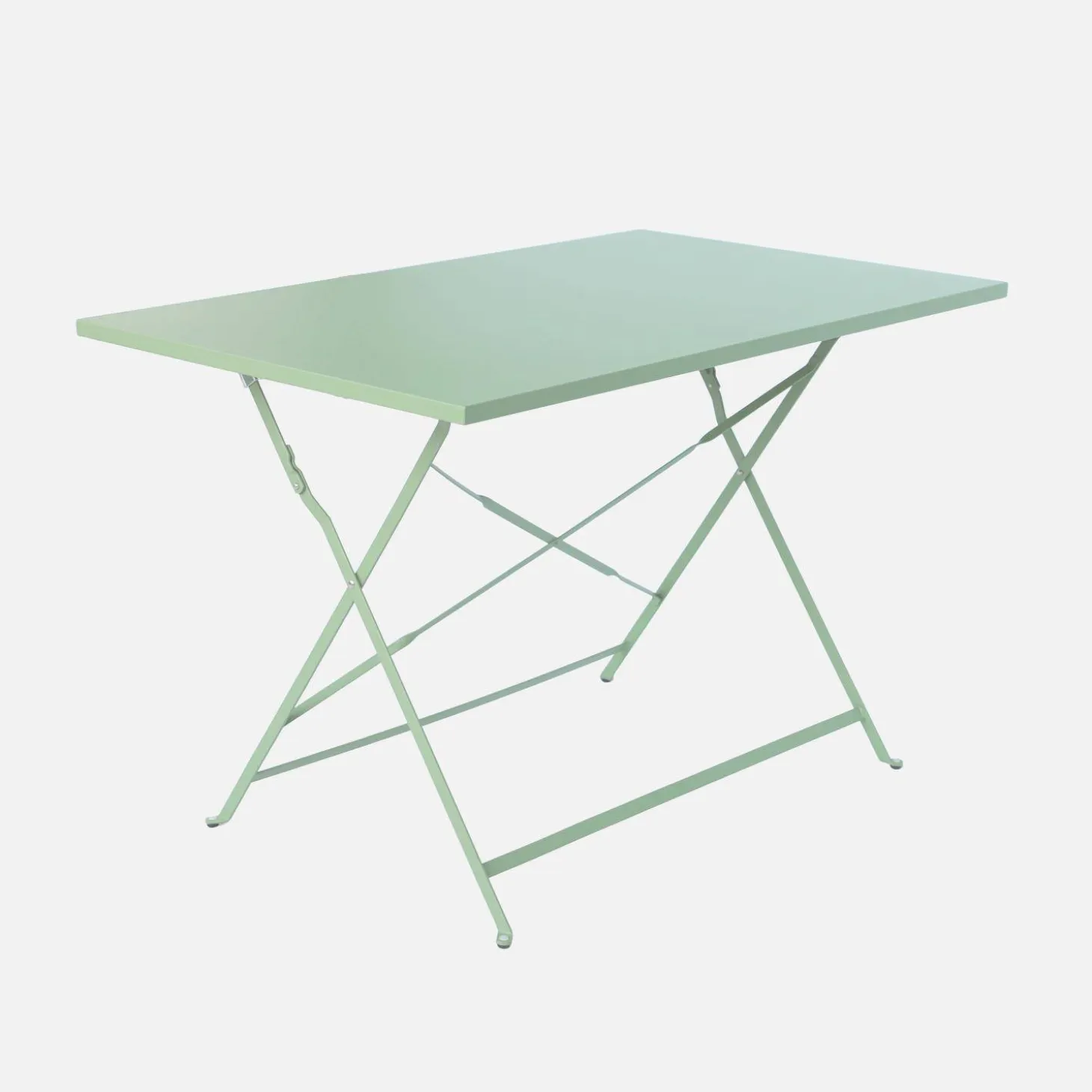 4-seater folding metal bistro garden table