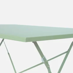 4-seater folding metal bistro garden table