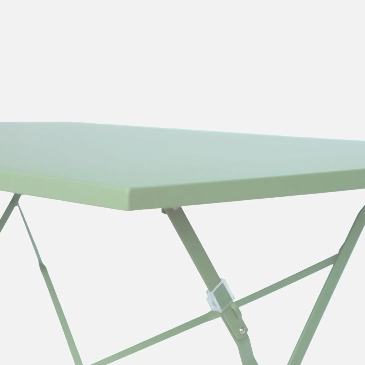 4-seater folding metal bistro garden table
