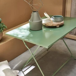 4-seater folding metal bistro garden table