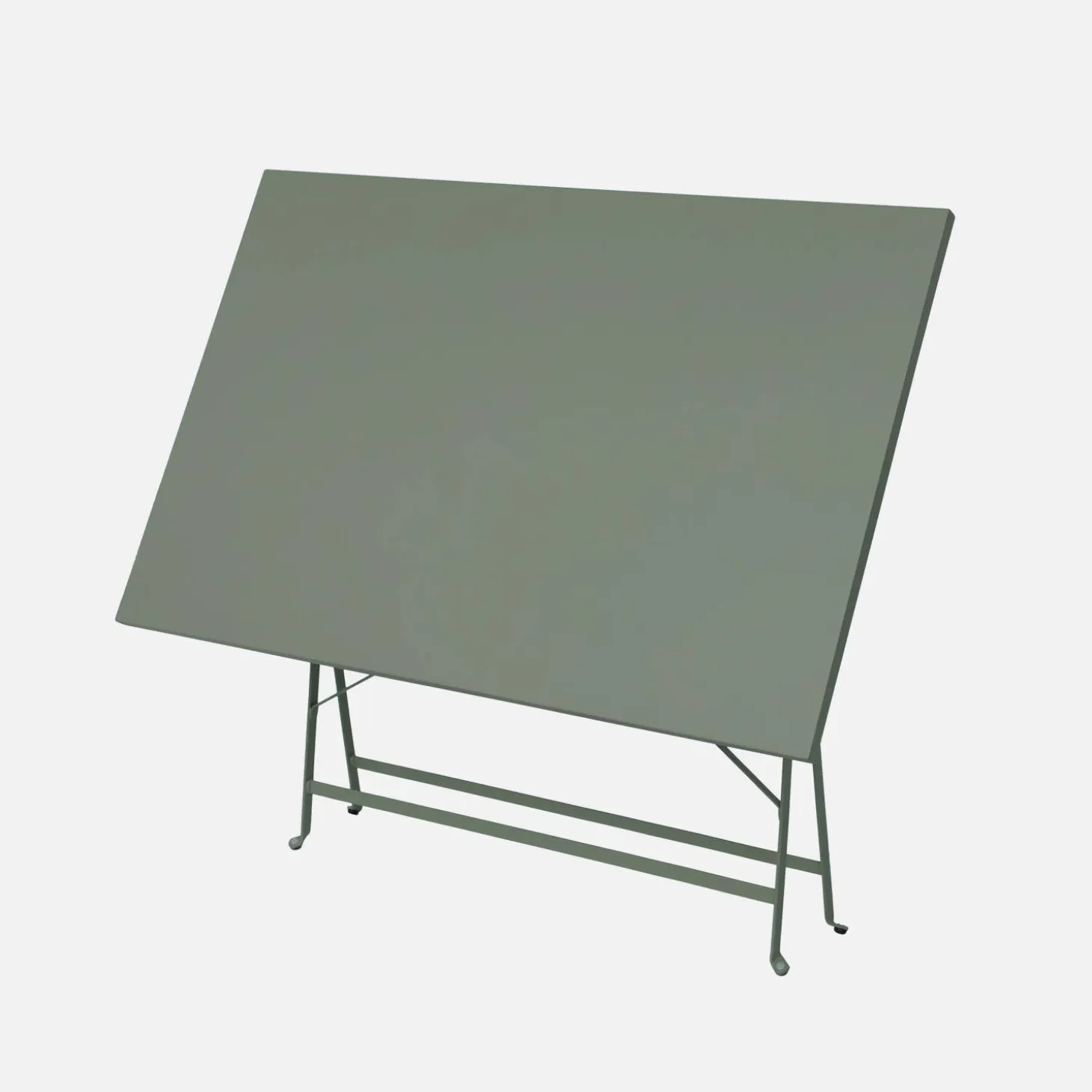 4-seater folding metal bistro garden table