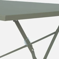 4-seater folding metal bistro garden table