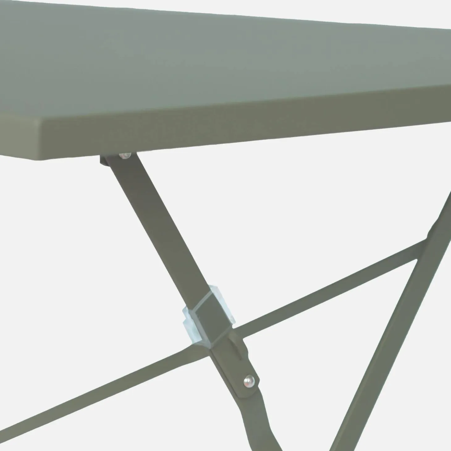 4-seater folding metal bistro garden table
