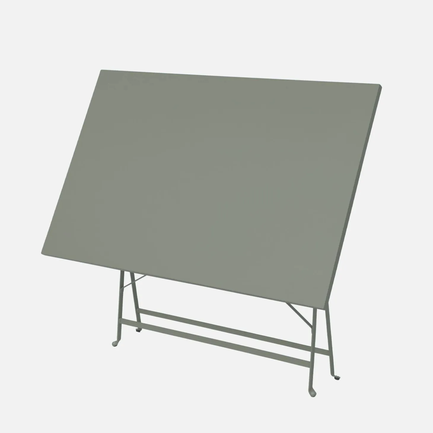 4-seater folding metal bistro garden table