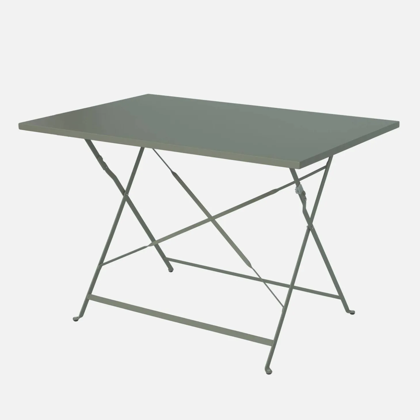 4-seater folding metal bistro garden table