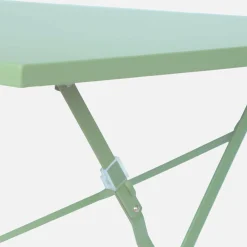 4-seater folding metal bistro garden table
