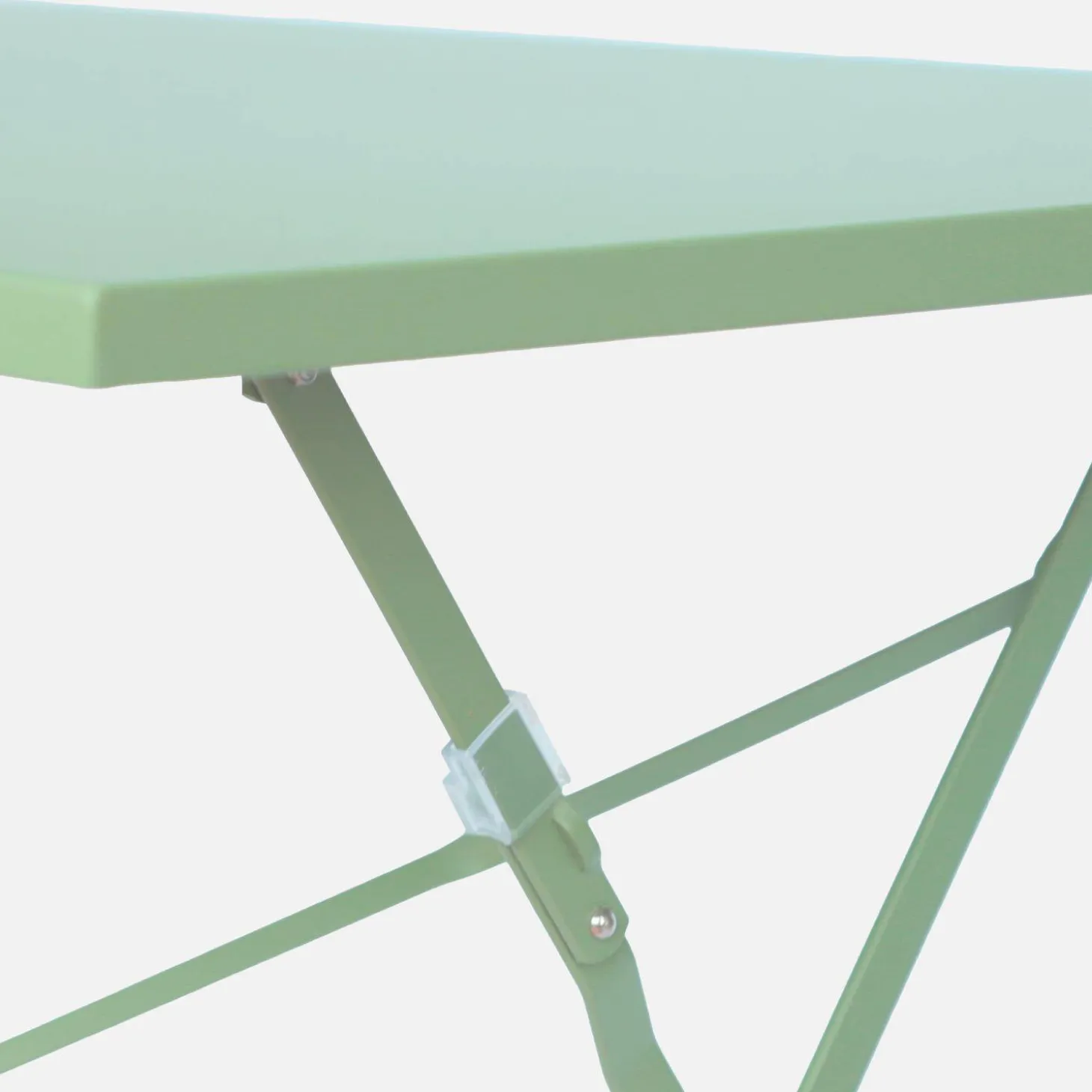 4-seater folding metal bistro garden table