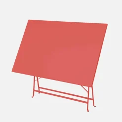 4-seater folding metal bistro garden table