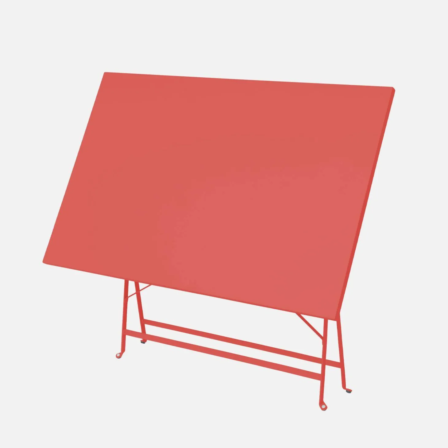 4-seater folding metal bistro garden table