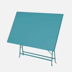 4-seater folding metal bistro garden table