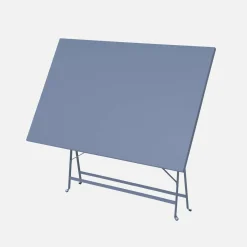 4-seater folding metal bistro garden table