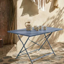 4-seater folding metal bistro garden table