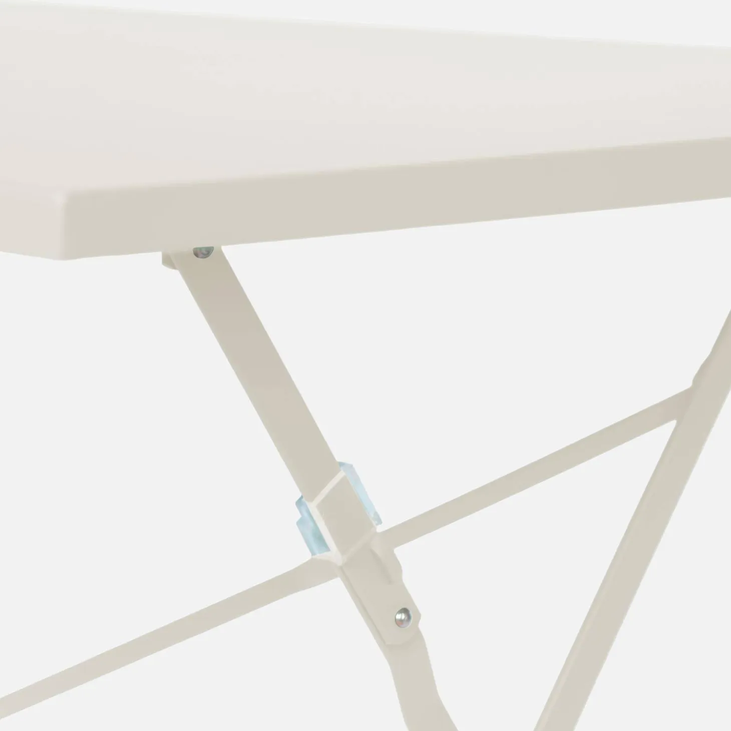 4-seater folding metal bistro garden table
