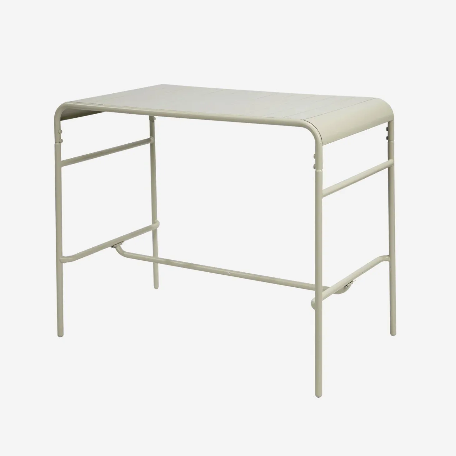 4-seater metal garden bar table