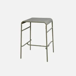 2-seater metal high garden table