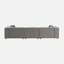 3-seater modular corner sofa with 1 armchair