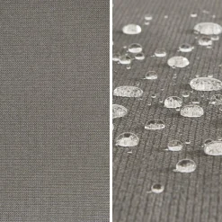 2-3 seater modular sofa with water-repellent fabric and footstool