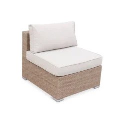 5-seater polyrattan corner garden sofa set
