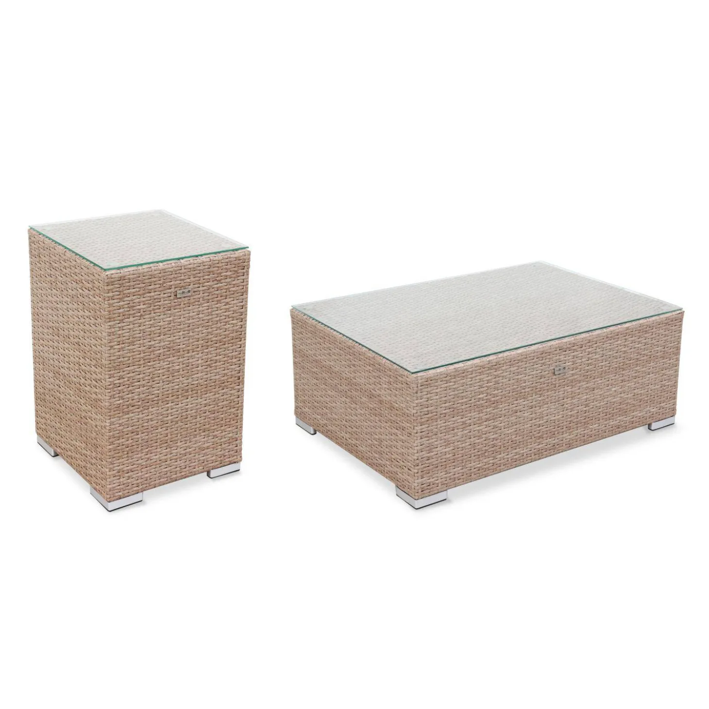 12-14-seater premium polyrattan garden sofa set