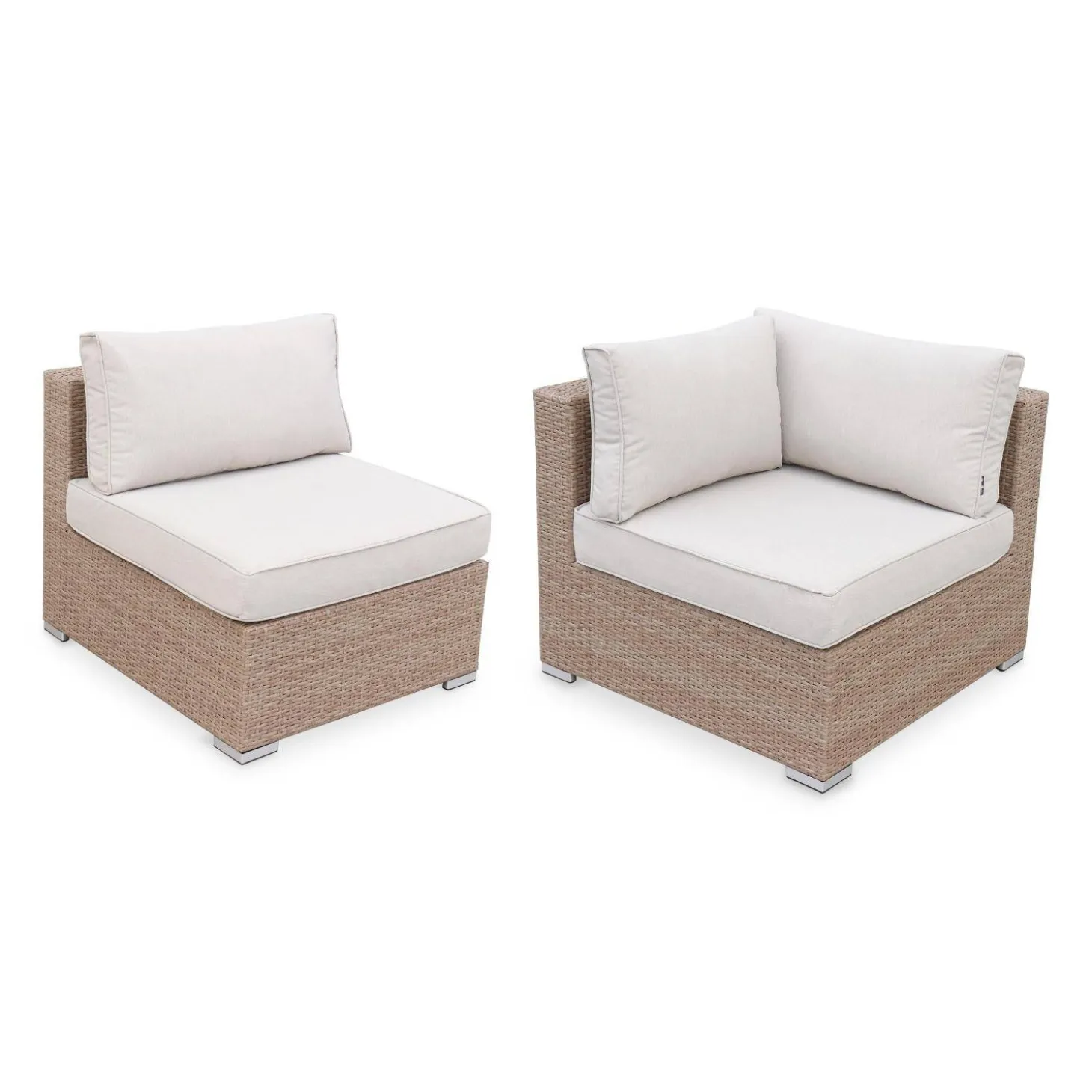 12-14-seater premium polyrattan garden sofa set