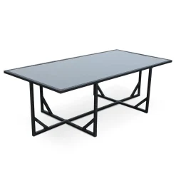 8-12 Seater rattan garden table set - Vasto 12