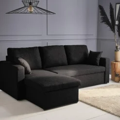 3-seater reversible corner sofa bed with storage
