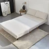 2-seater scandi-style folding sofa bed