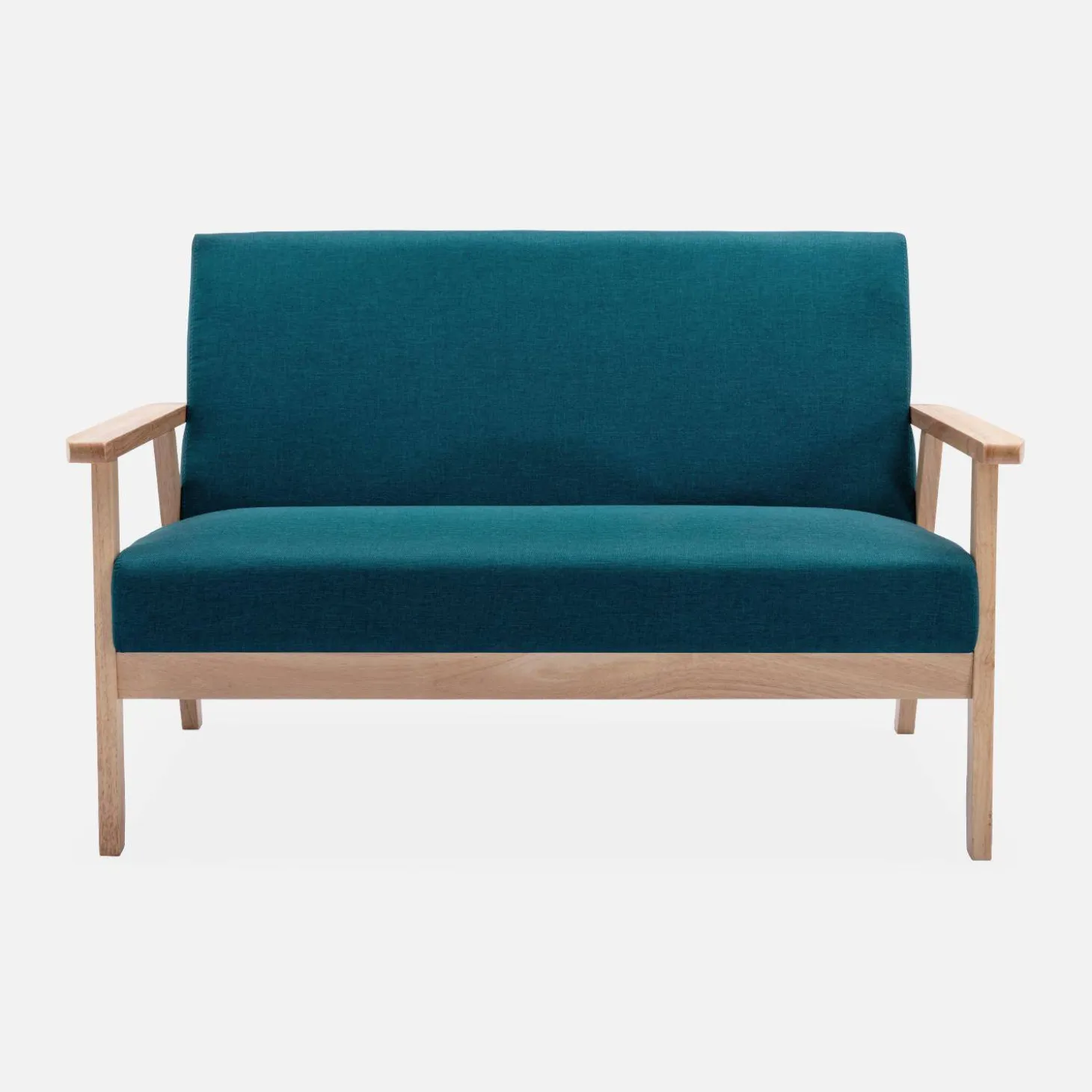 2-seater scandi-style loveseat sofa