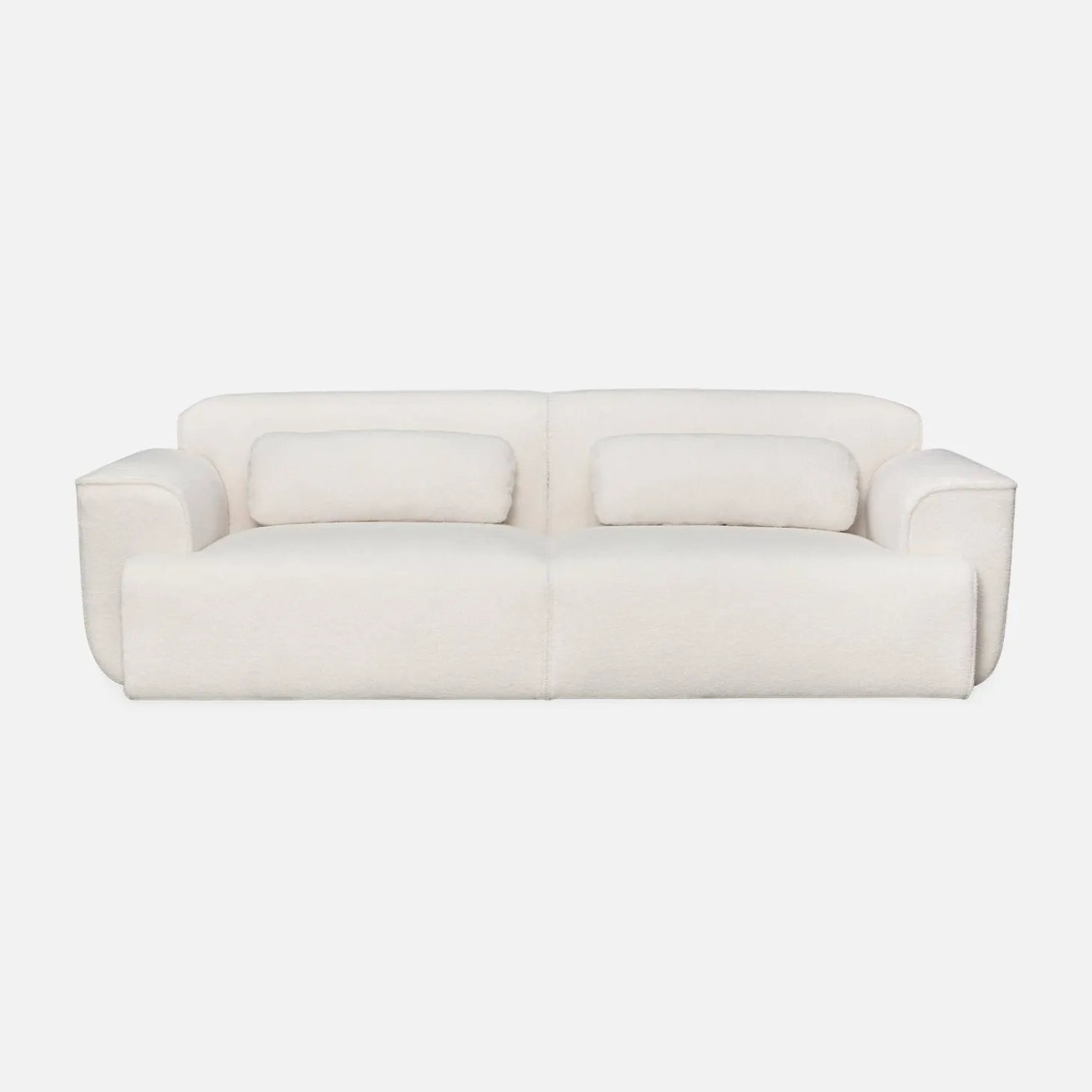 3-seater sofa in boucle fabric