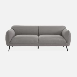 3-seater sofa with metal legs