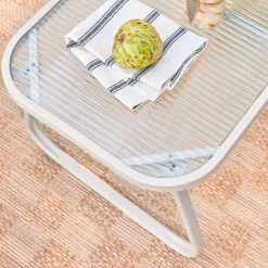 4-seater steel garden sofa set