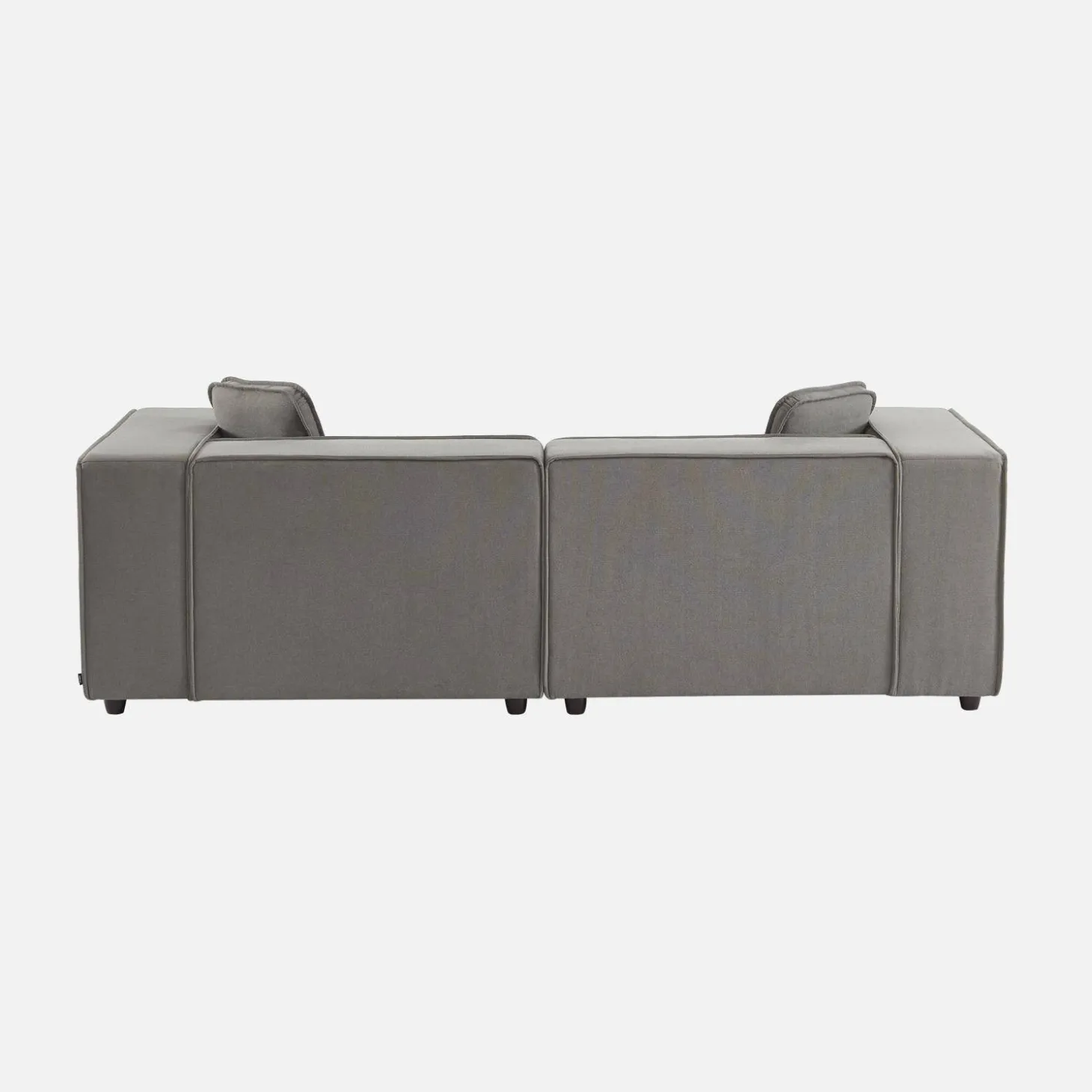 2-seater water-repellent, modular sofa