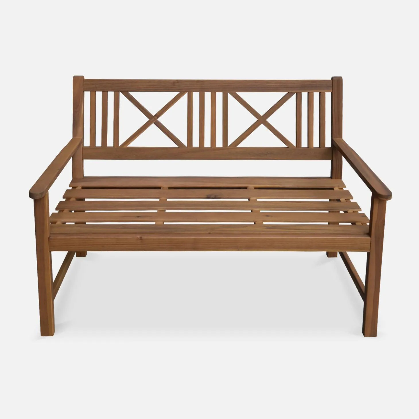 3-seater wooden bench
