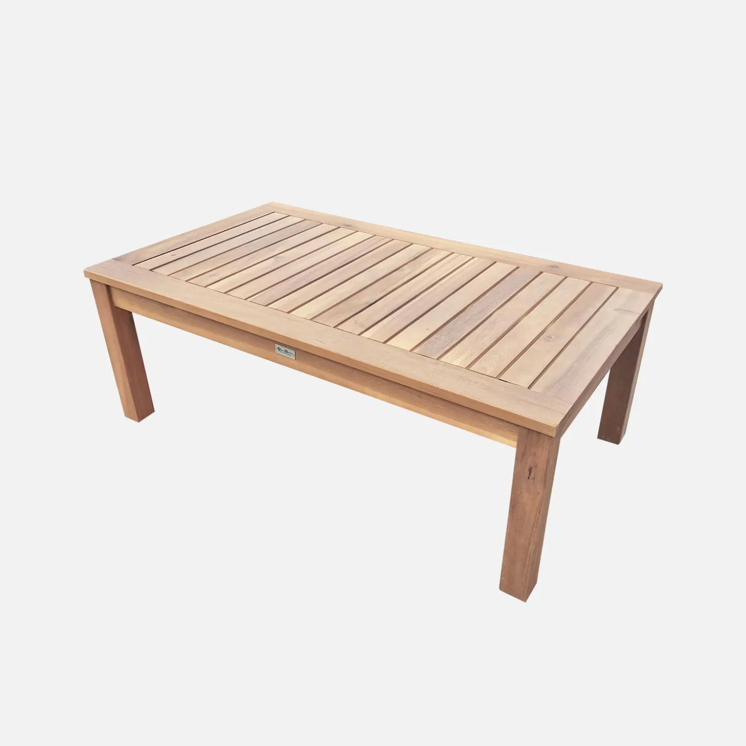 4-seater wooden garden sofa set
