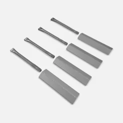 Set of 4 burners and 4 diffusers for Athos, Albert and Bazin barbecues