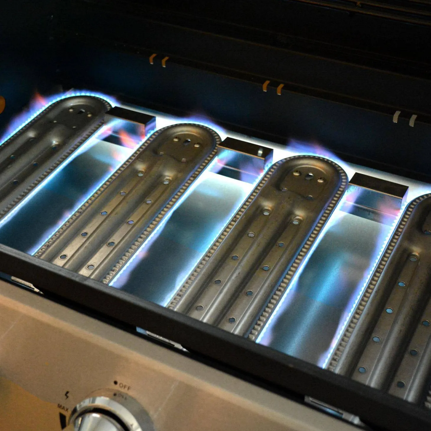 Set of 4 burners for Richelieu, D聮Artagnan and Rochefort barbecues