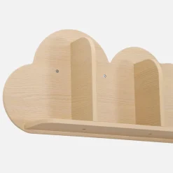 Set of 3 cloud wall shelves for children's bedroom