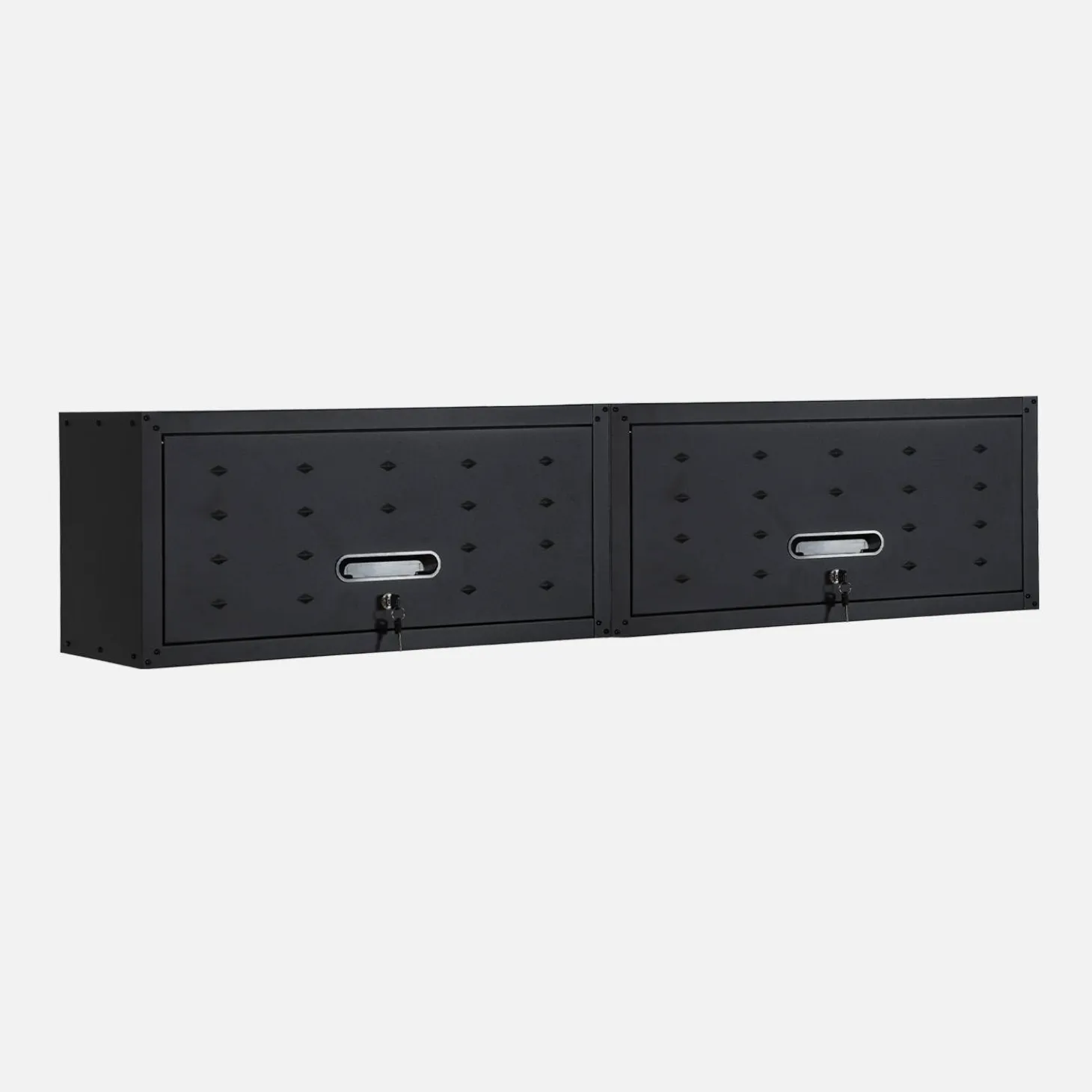 Set of 2 high storage cabinets for garages
