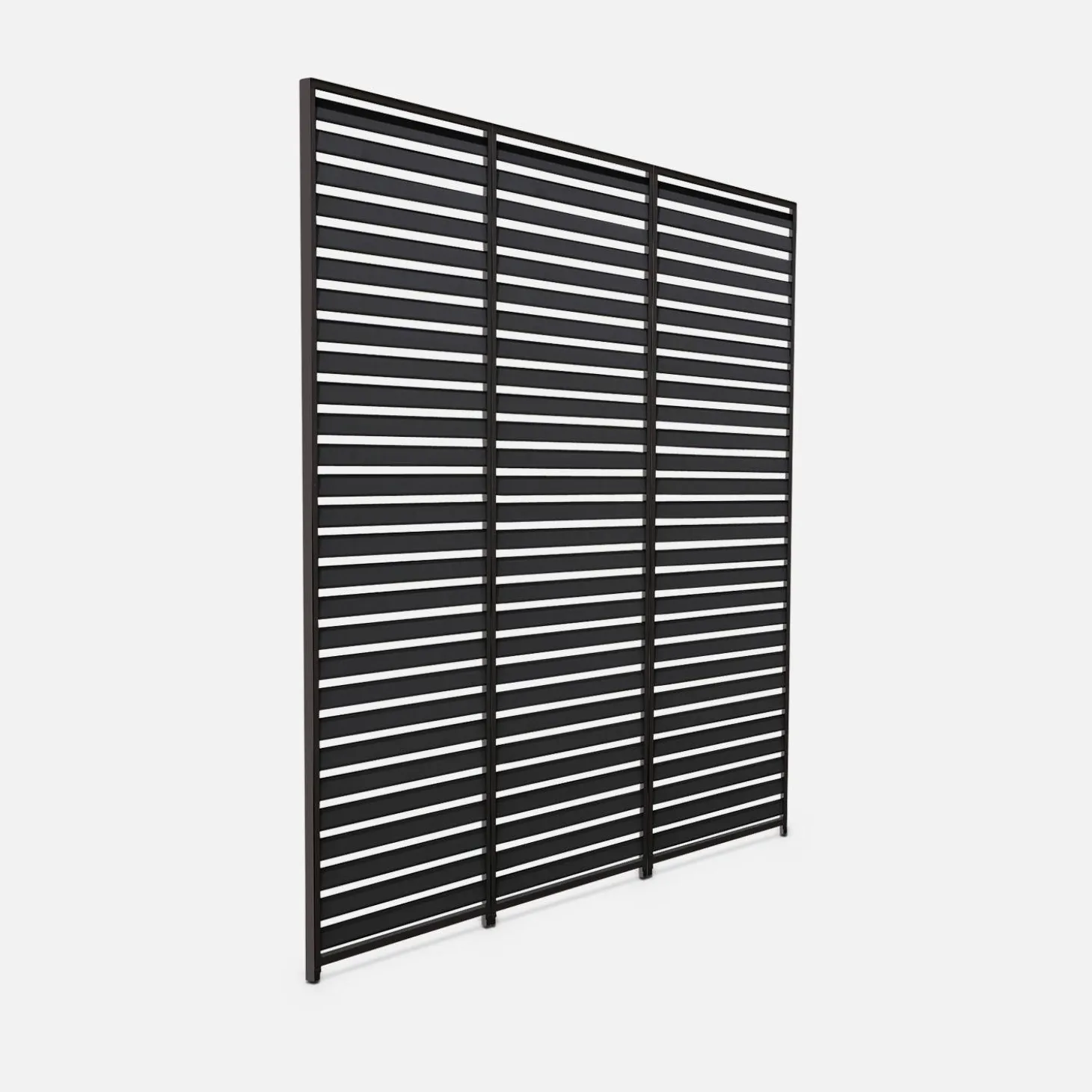 Set of 3 louvers 100cm for bioclimatic pergola Triomphe 3x3m V2 3x4m 3x6m