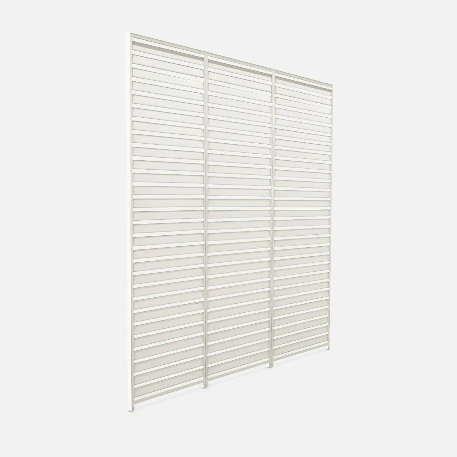 Set of 3 louvers 100cm for bioclimatic pergola Triomphe 3x3m V2 3x4m 3x6m