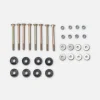 Set of 4 lower poles for trampoline safety net, 305-490cm